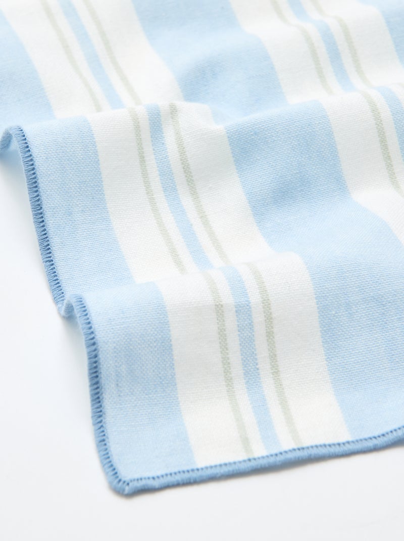 Lot de 2 serviettes de table Bleu - Kiabi