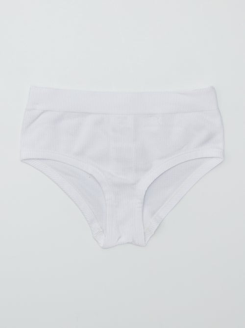 Lot de 2 shorties côtelés - Kiabi