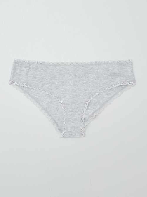 Lot de 2 shorties coton - Kiabi