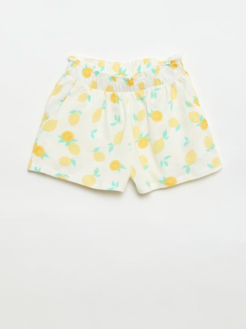 Lot de 2 shorts à la taille élastiquée - Kiabi