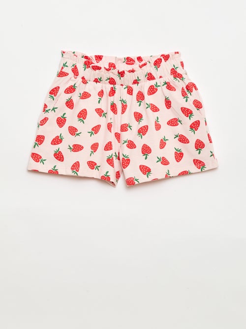 Lot de 2 shorts à la taille élastiquée - Kiabi