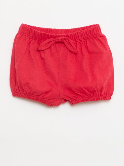 Lot de 2 shorts avec nœuds fantaisie - Kiabi