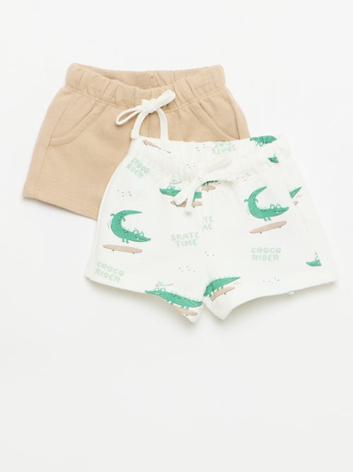 Lot de 2 shorts - Kiabi