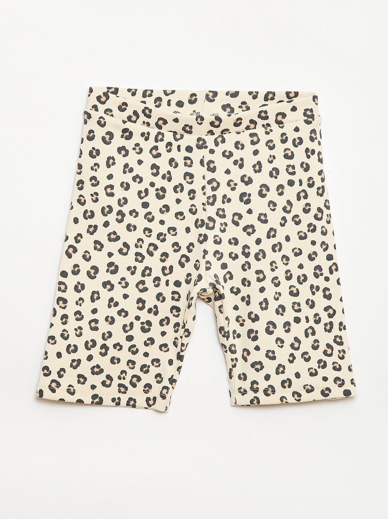 Lot de 2 shorts cyclistes Beige - Kiabi