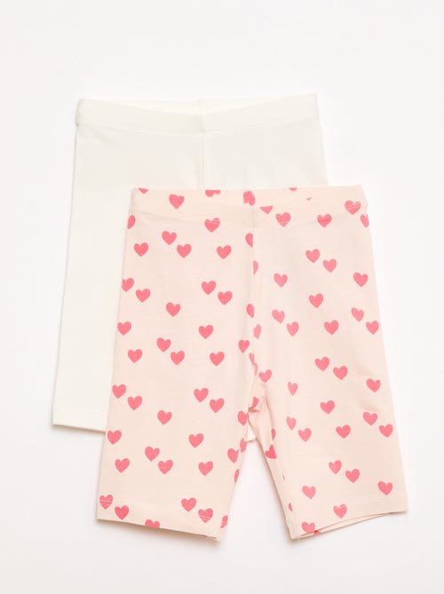 Lot de 2 shorts cyclistes - Kiabi