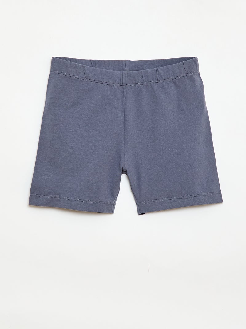 Lot de 2 shorts cyclistes Bleu - Kiabi