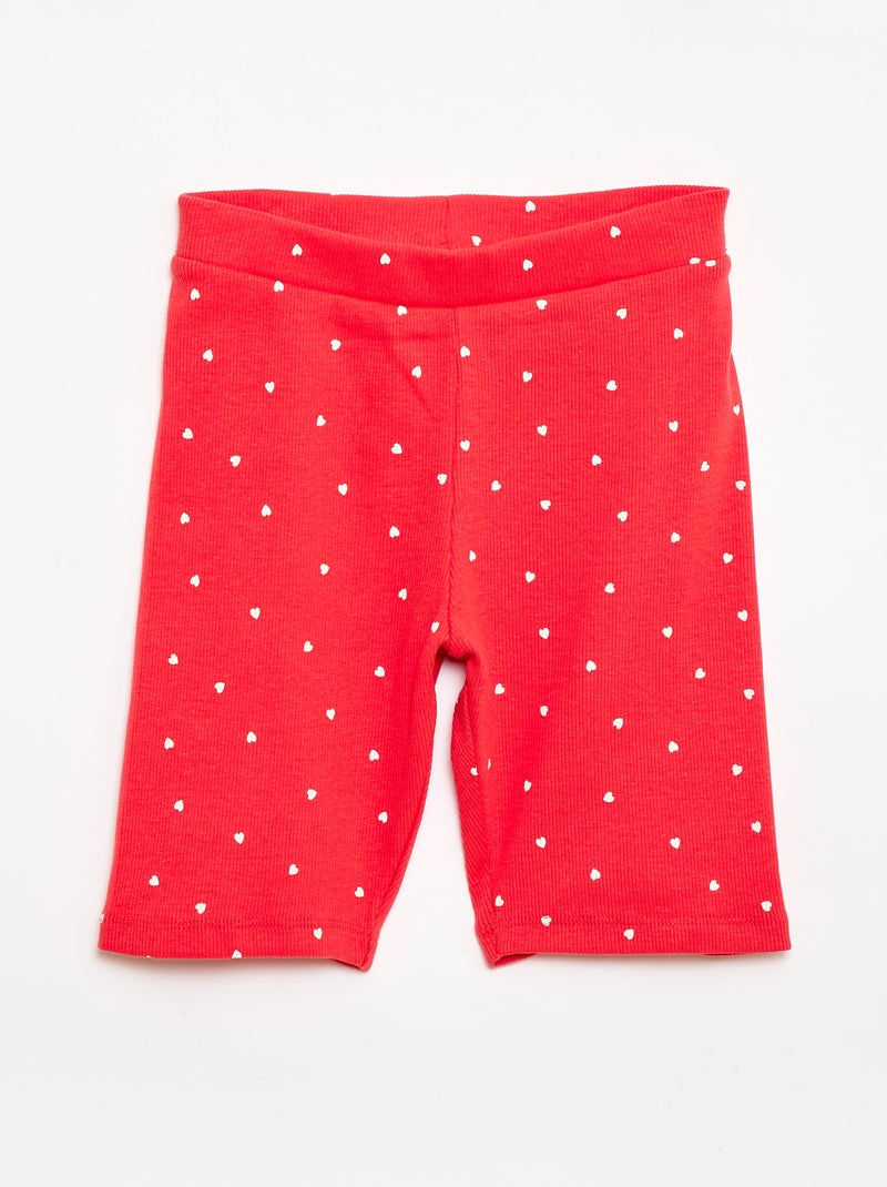 Lot de 2 shorts cyclistes Marine - Kiabi