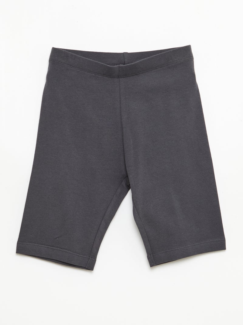 Lot de 2 shorts cyclistes Noir - Kiabi