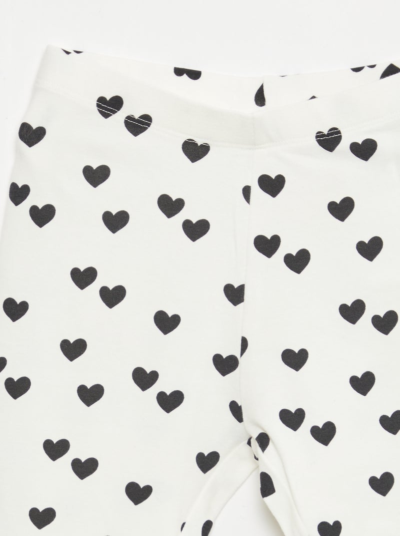 Lot de 2 shorts cyclistes Noir - Kiabi