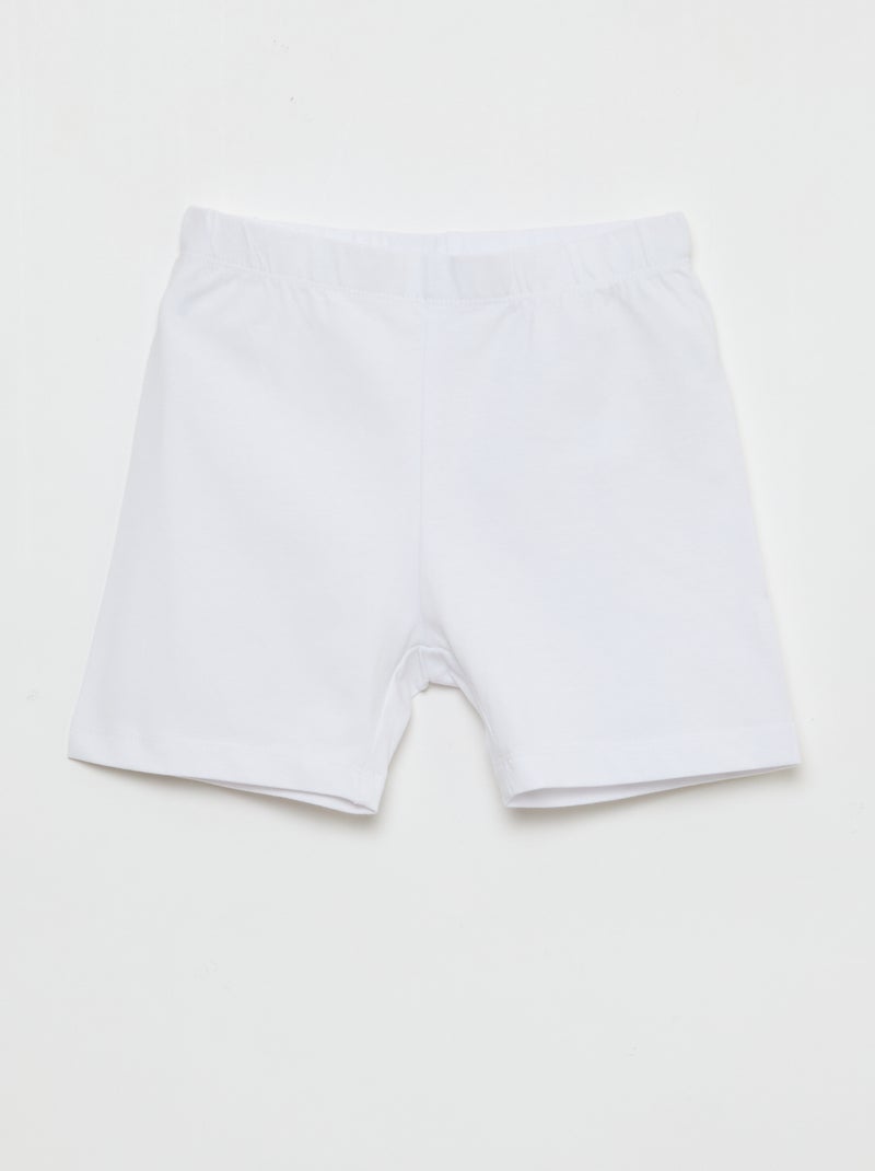 Lot de 2 shorts cyclistes Noir - Kiabi