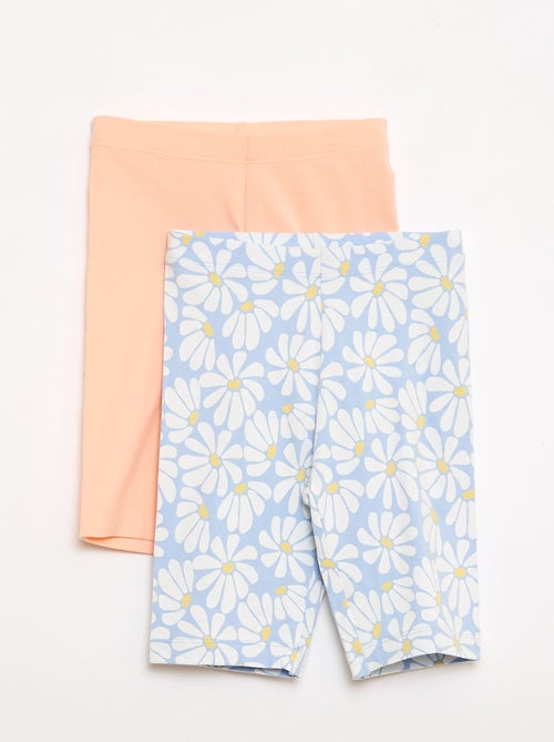 Lot de 2 shorts cyclistes - Kiabi