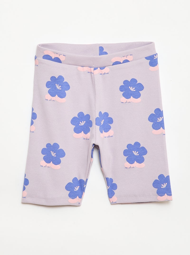 Lot de 2 shorts cyclistes Orange - Kiabi