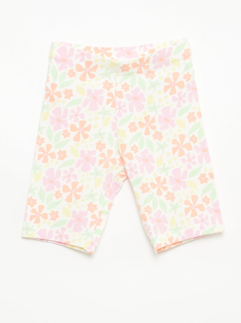 Lot de 2 shorts cyclistes Rose - Kiabi