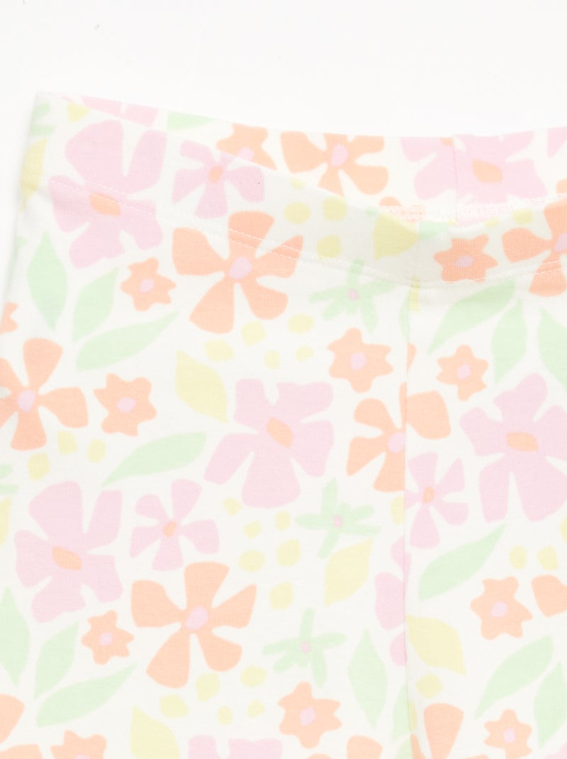 Lot de 2 shorts cyclistes Rose - Kiabi