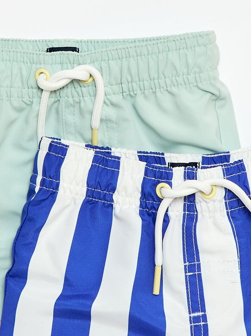 Lot de 2 shorts de bain - Kiabi