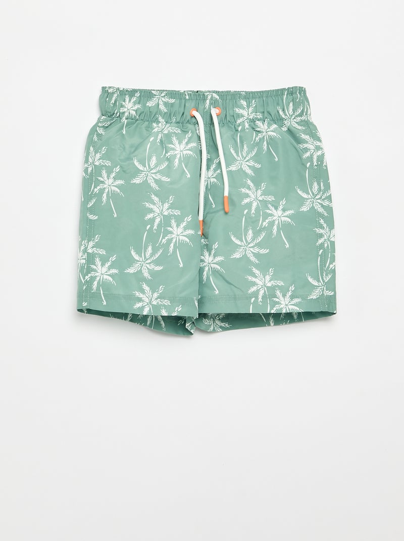 Lot de 2 shorts de bain Vert - Kiabi