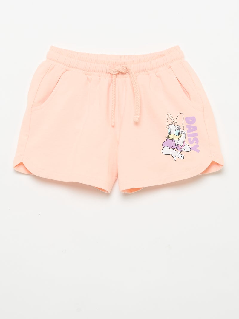 Lot de 2 shorts 'Disney' en molleton non gratté Violet - Kiabi
