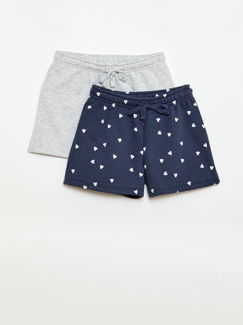 Lot de 2 shorts en coton - Kiabi
