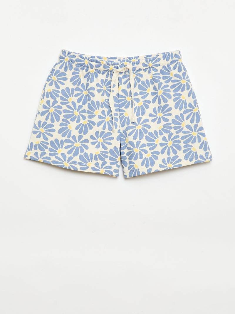 Lot de 2 shorts en coton Jaune - Kiabi
