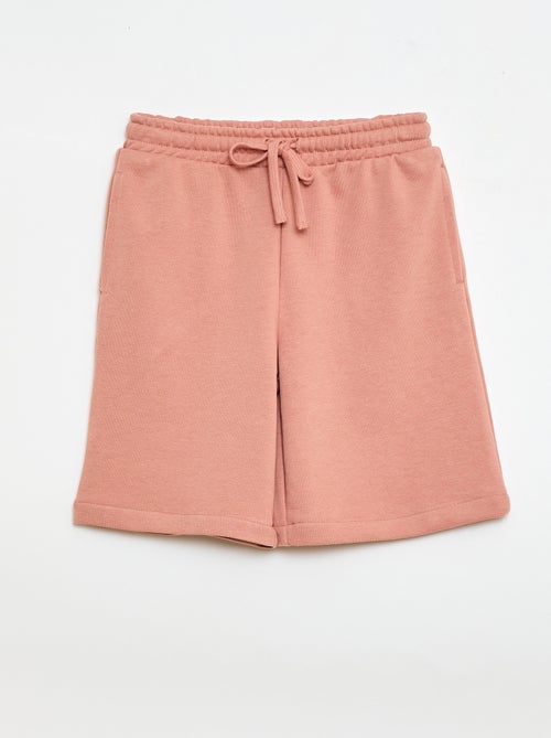 Lot de 2 shorts en coton uni - Kiabi