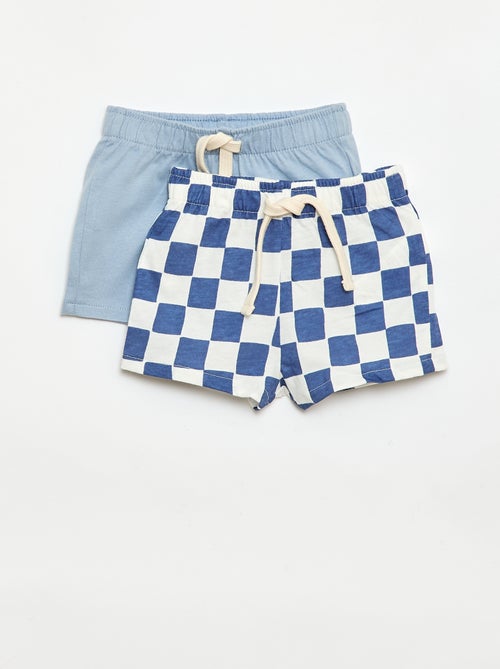 Lot de 2 shorts en jersey - Kiabi