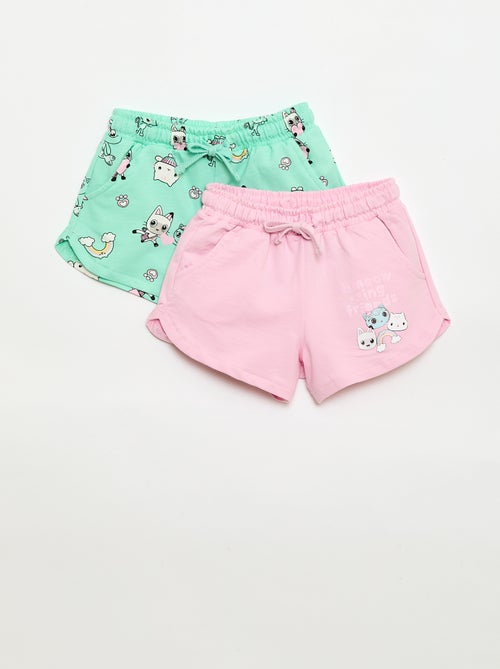 Lot de 2 shorts 'Gabby et la maison magique' - Kiabi