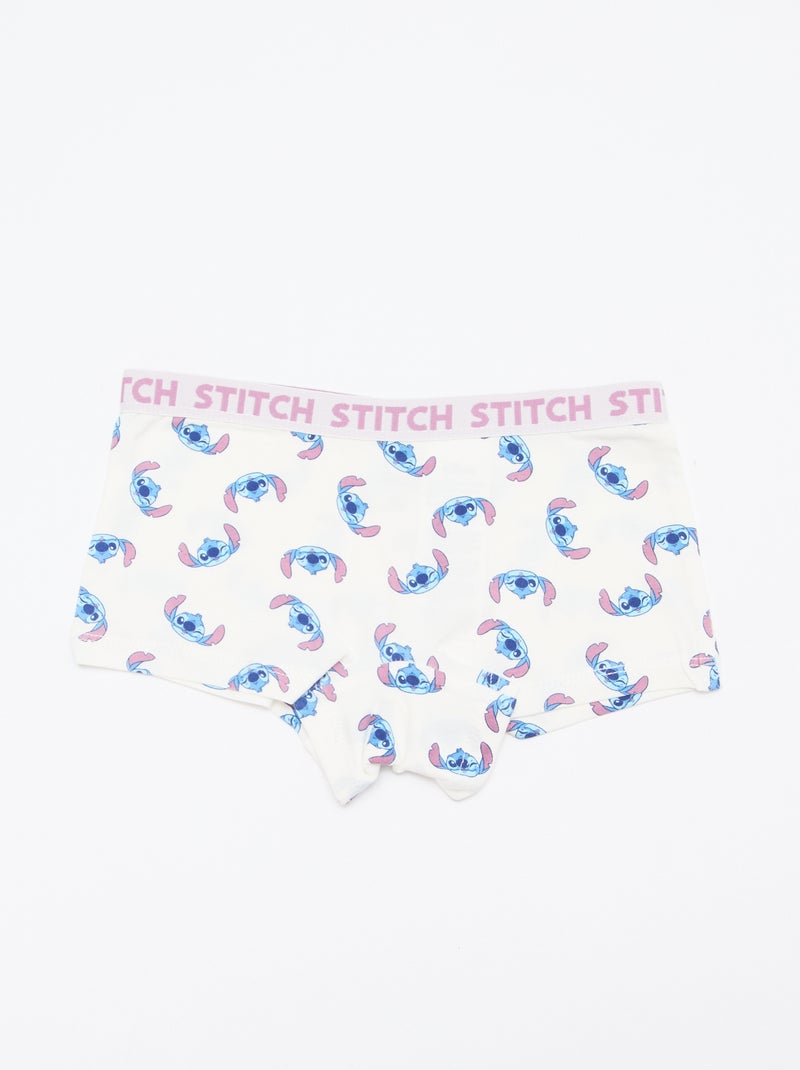 Lot de 2 shortys 'Stitch' Bleu - Kiabi