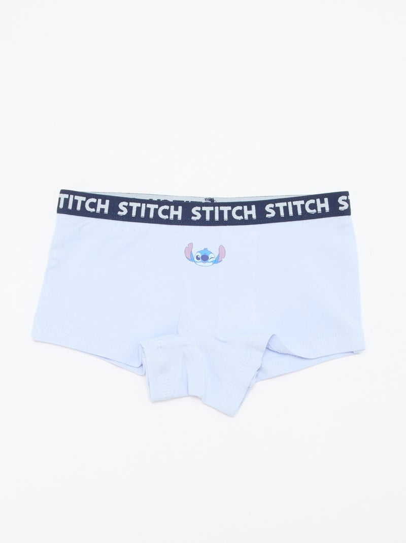 Lot de 2 shortys 'Stitch' Bleu - Kiabi