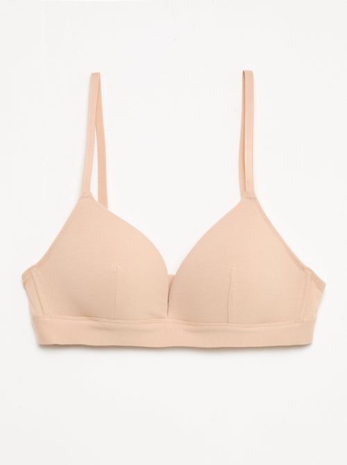 Lot de 2 soutiens-gorge en coton - Kiabi