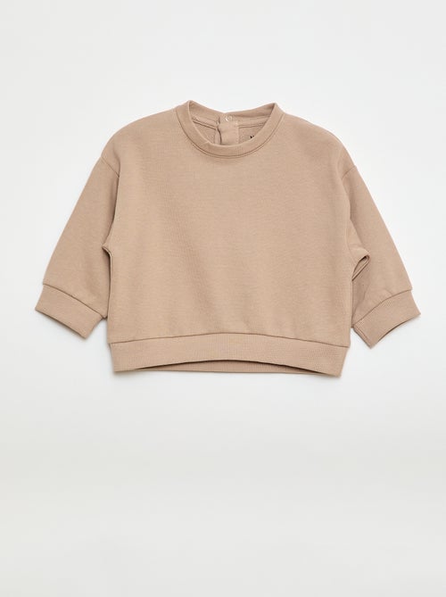 Lot de 2 sweats en french terry - Kiabi