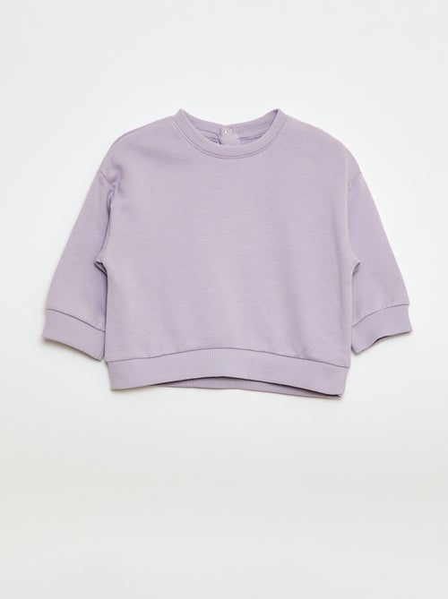 Lot de 2 sweats en french terry - Kiabi