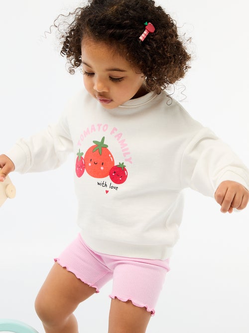 Lot de 2 sweats en molleton léger - Kiabi