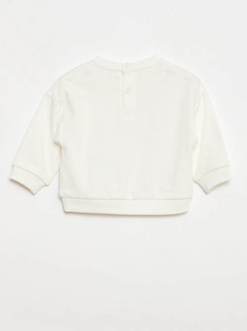 Lot de 2 sweats en molleton léger - Kiabi