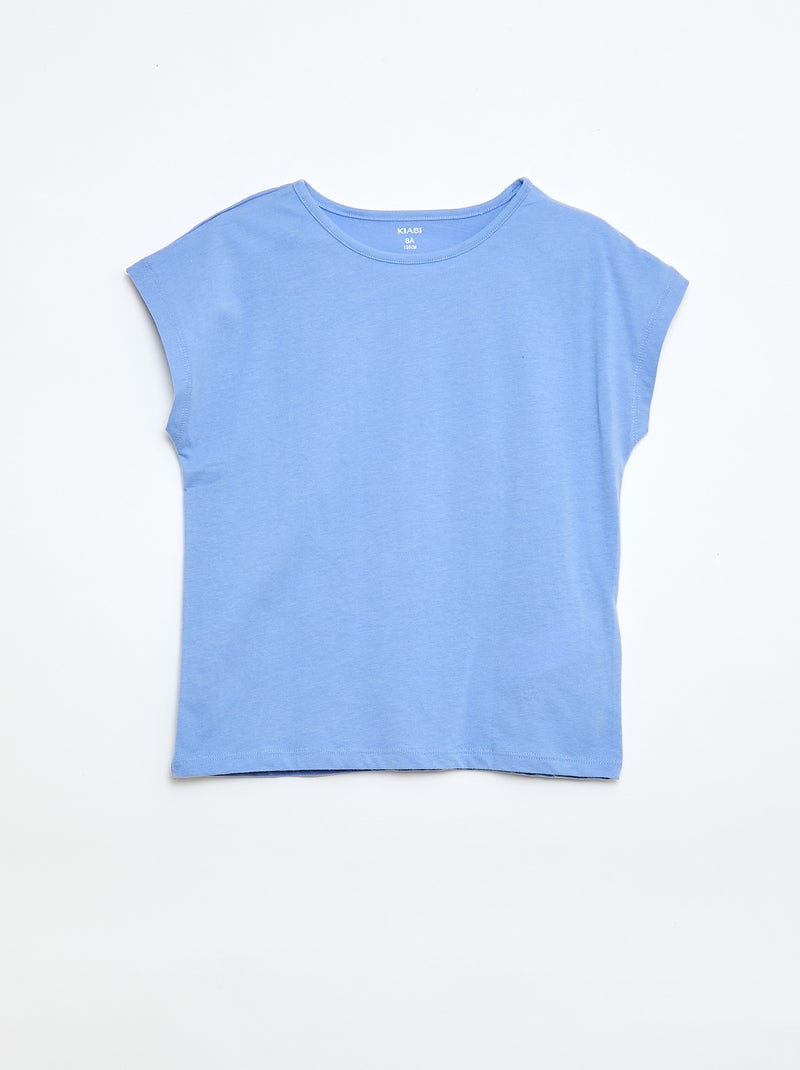 Lot de 2 t-shirts à manches courtes - 2 pièces Jaune - Kiabi