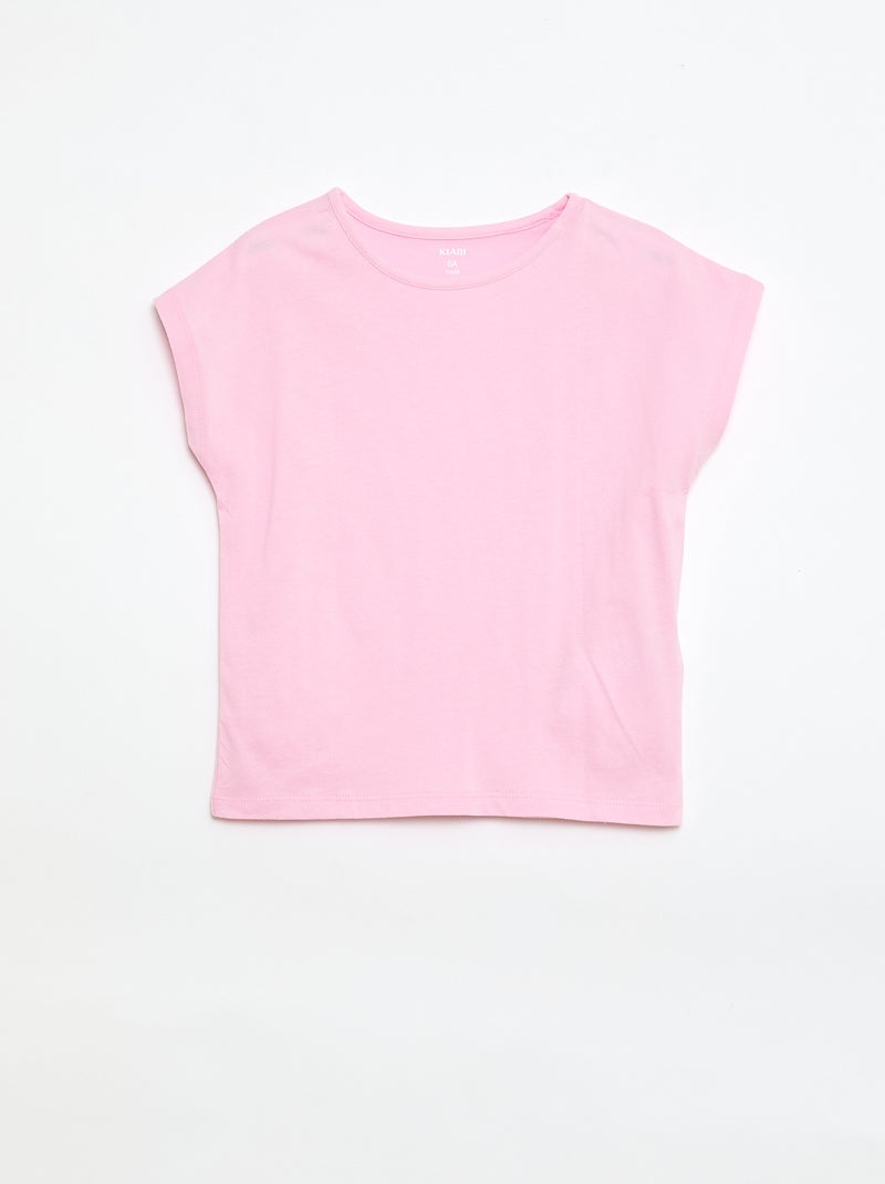 Lot de 2 t-shirts à manches courtes - 2 pièces Orange - Kiabi