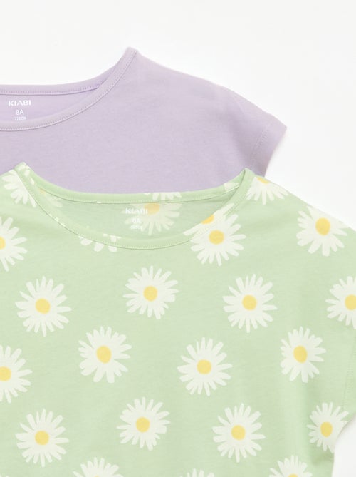 Lot de 2 t-shirts à manches courtes - 2 pièces - Kiabi