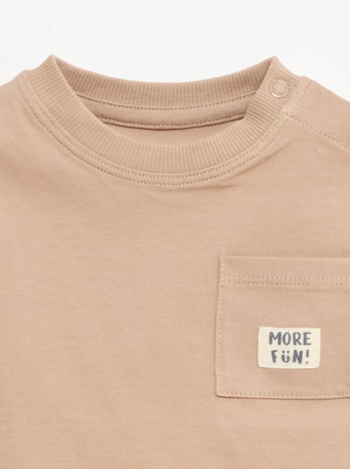 Lot de 2 T-shirts à manches courtes - Kiabi