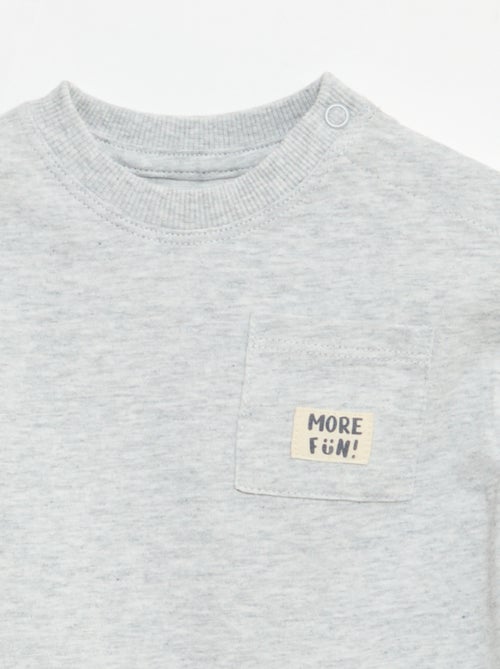 Lot de 2 T-shirts à manches courtes - Kiabi