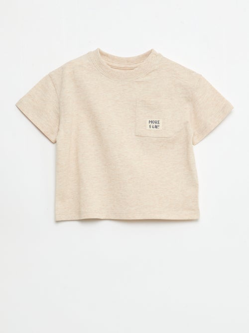 Lot de 2 T-shirts à manches courtes - Kiabi