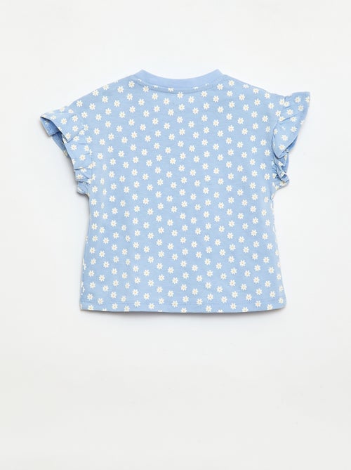 Lot de 2 T-shirts à manches courtes en jersey de coton - Kiabi