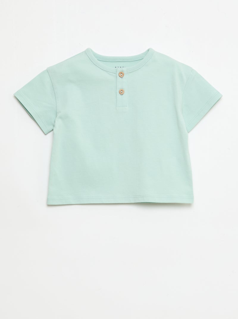 Lot de 2 T-shirts à manches courtes Jaune - Kiabi