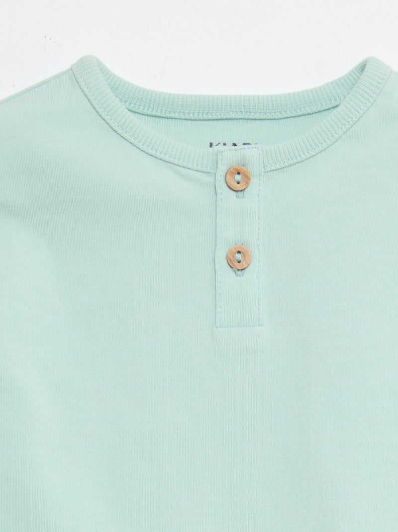 Lot de 2 T-shirts à manches courtes Jaune - Kiabi