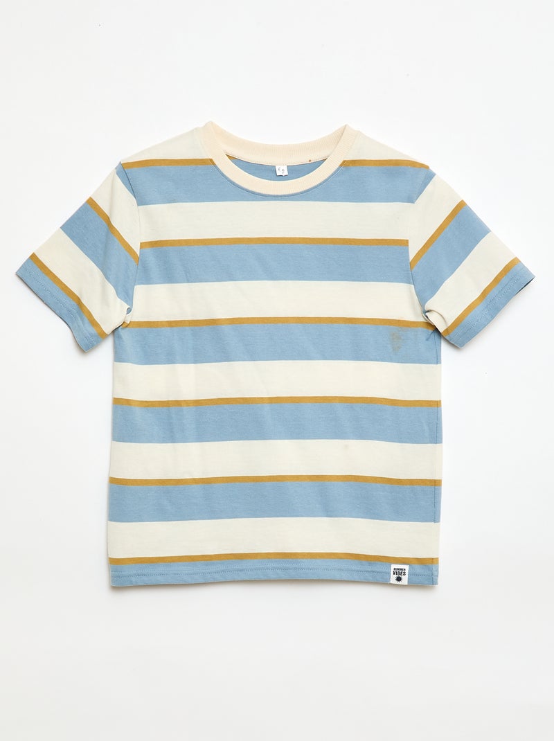 Lot de 2 T-shirts Beige - Kiabi