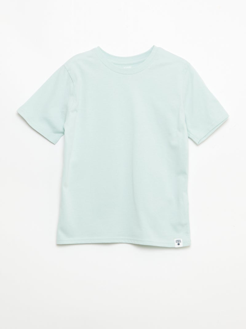 Lot de 2 T-shirts Bleu - Kiabi
