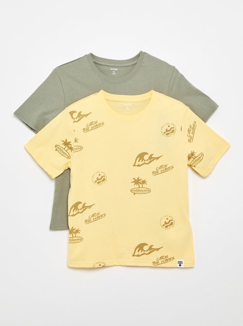 Lot de 2 T-shirts - Kiabi