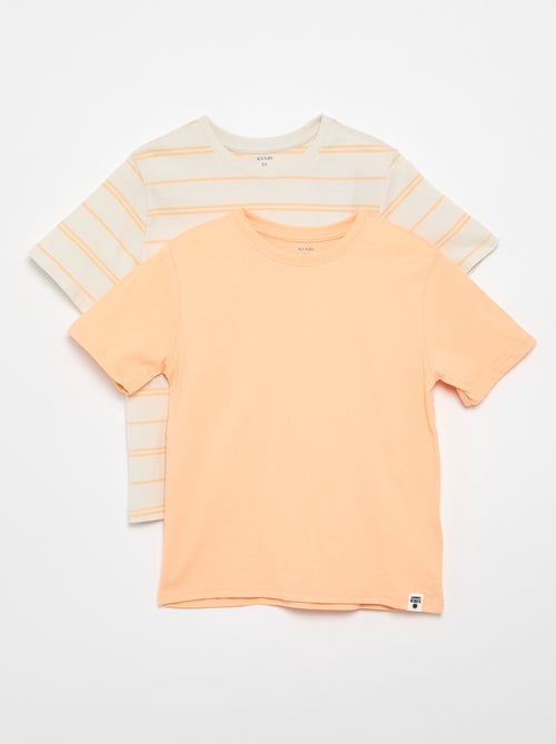 Lot de 2 T-shirts - Kiabi