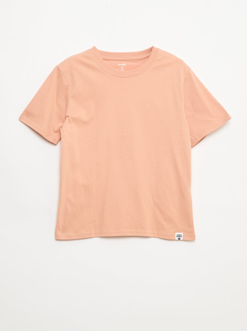 Lot de 2 T-shirts Rouge - Kiabi