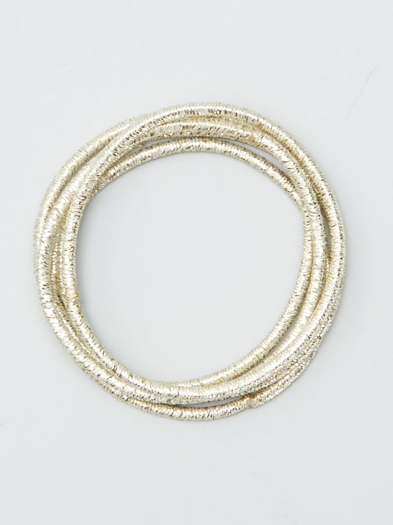 Lot de 20 élastiques fins Rose - Kiabi