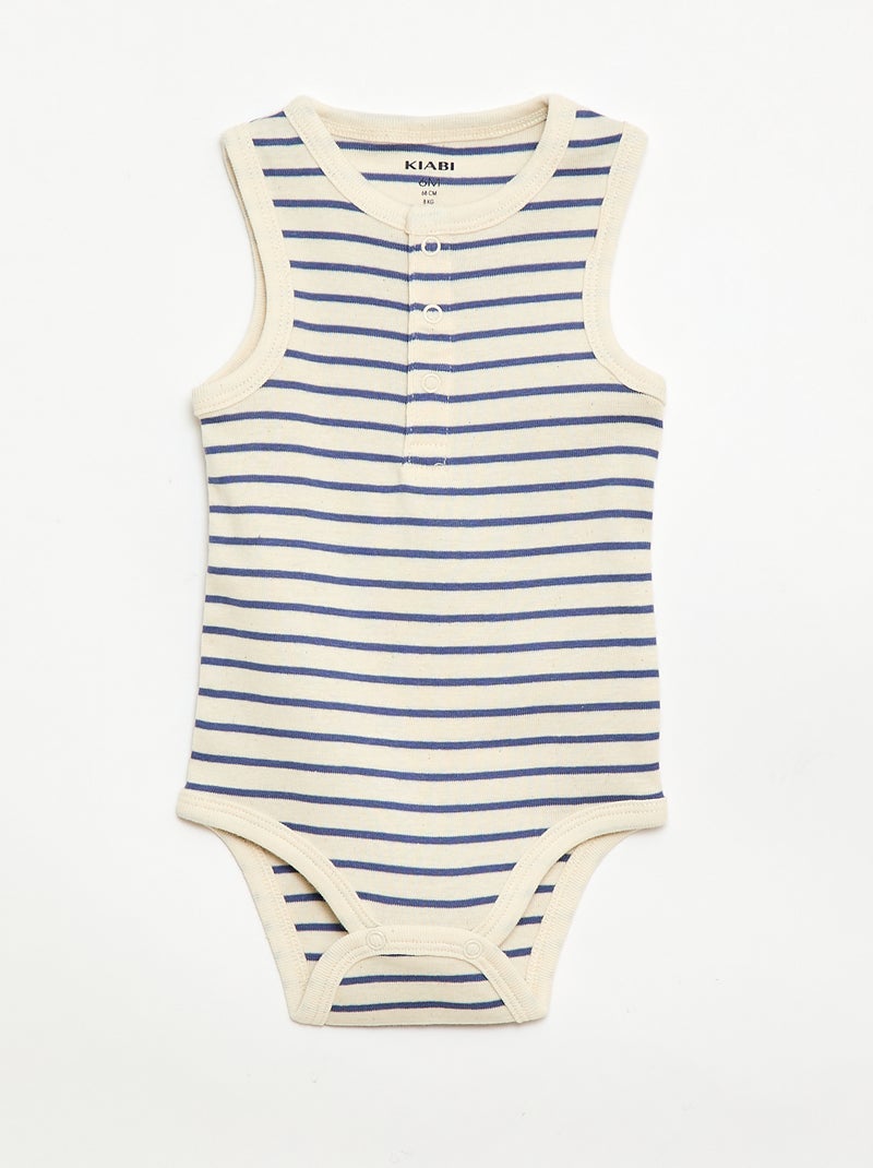 Lot de 3 bodies - 3 pièces Beige - Kiabi