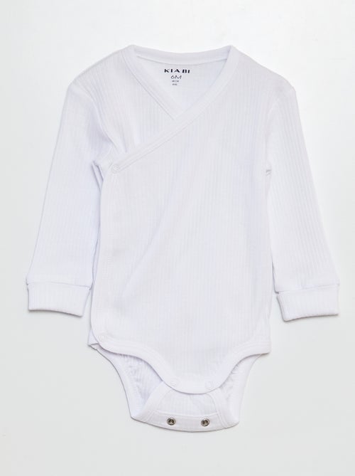 Lot de 3 bodies évolutifs - Kiabi